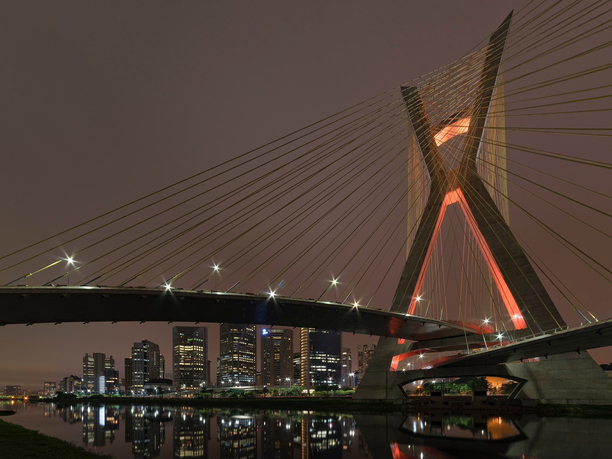 Cable-stayed Bridge, São Paulo Brazil