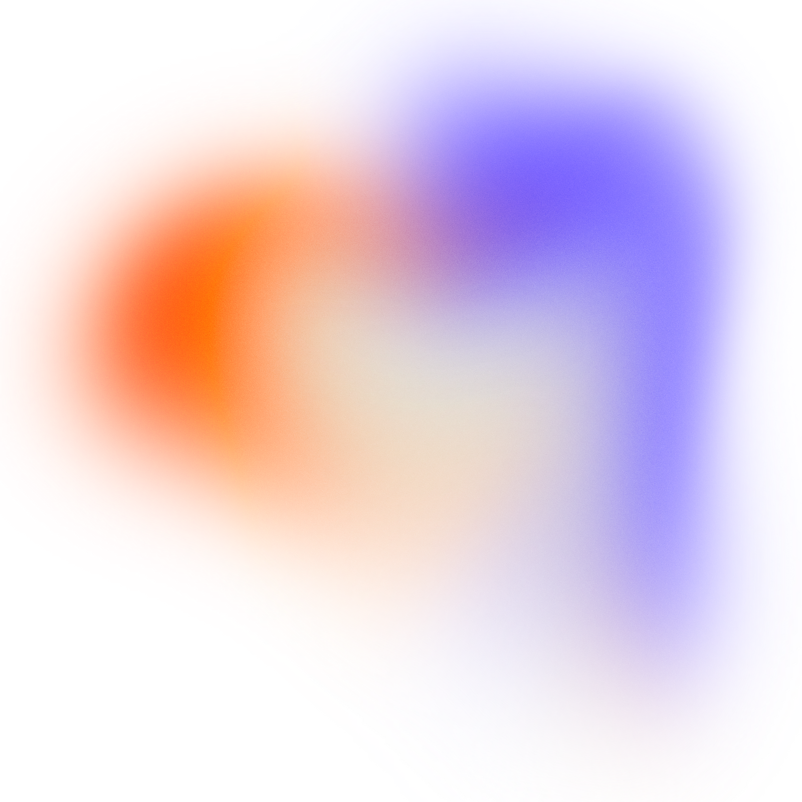 Soft glowy grainy gradient