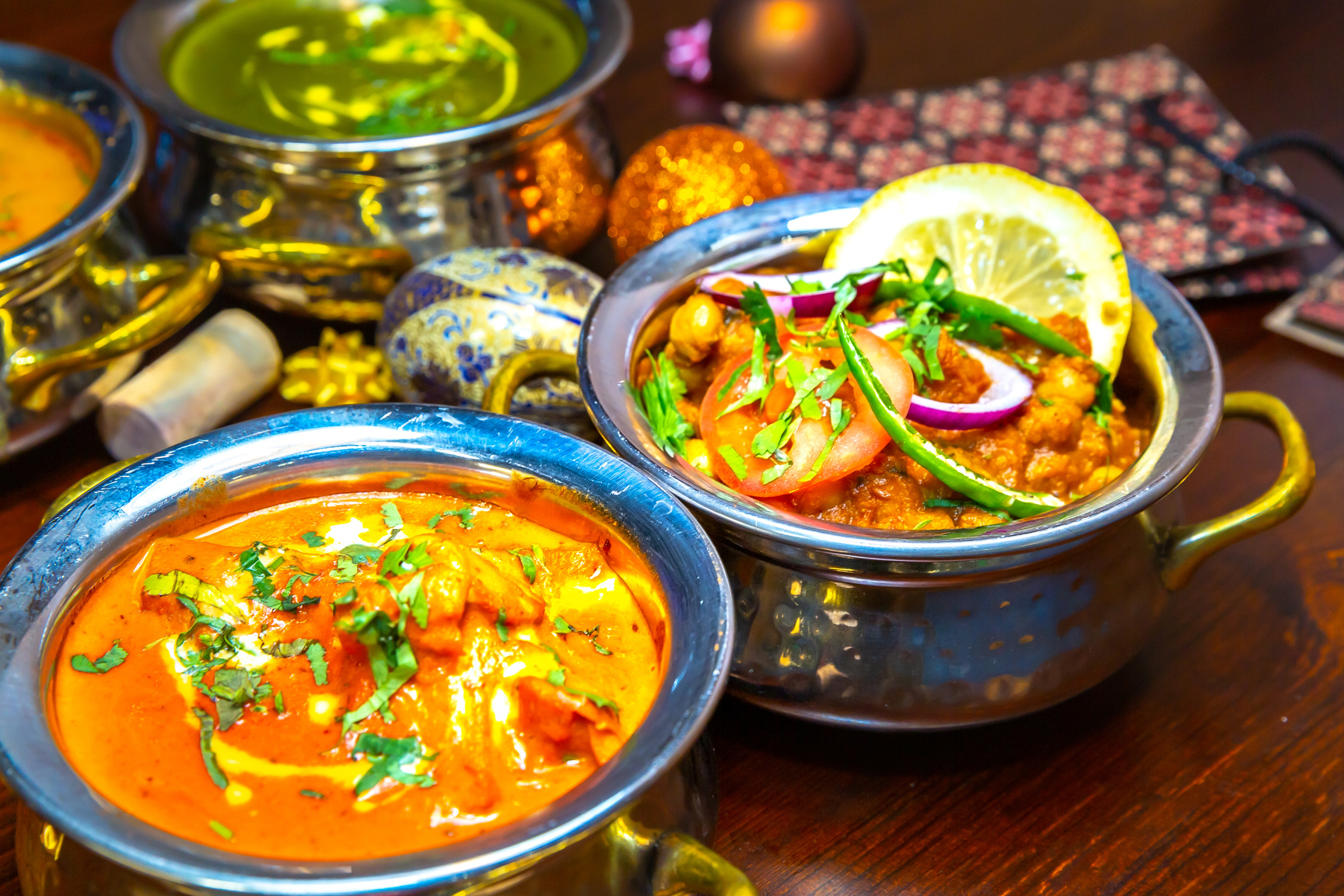 Indian cuisine buffet