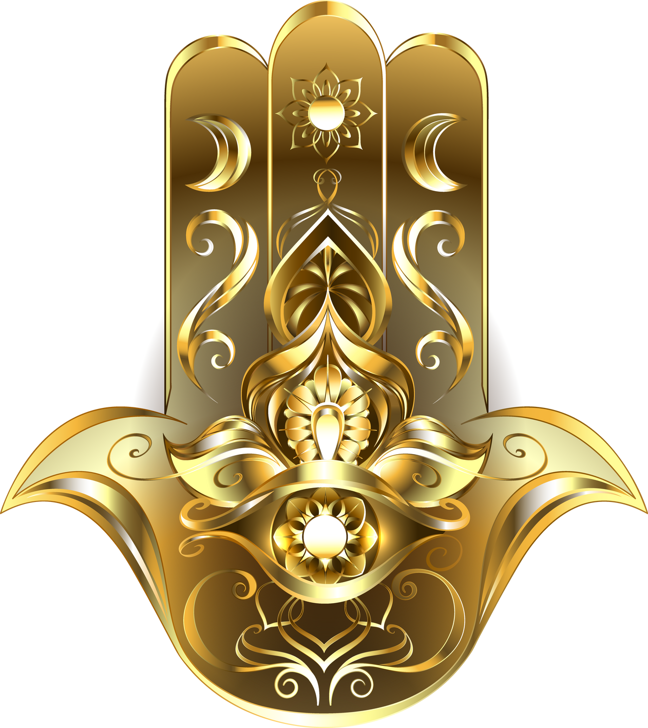 Gold Hamsa Hand